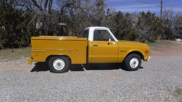 1972 chevrolet c10 custom deluxe 41k miles very original sb service box no rust!