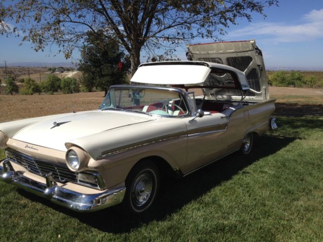 1957 ford fairlane 500 skyliner rectractable