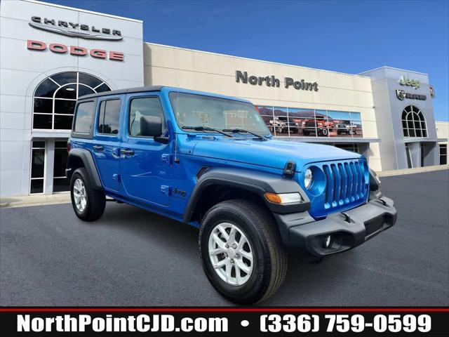 2023 jeep wrangler 4-door sport s 4x4