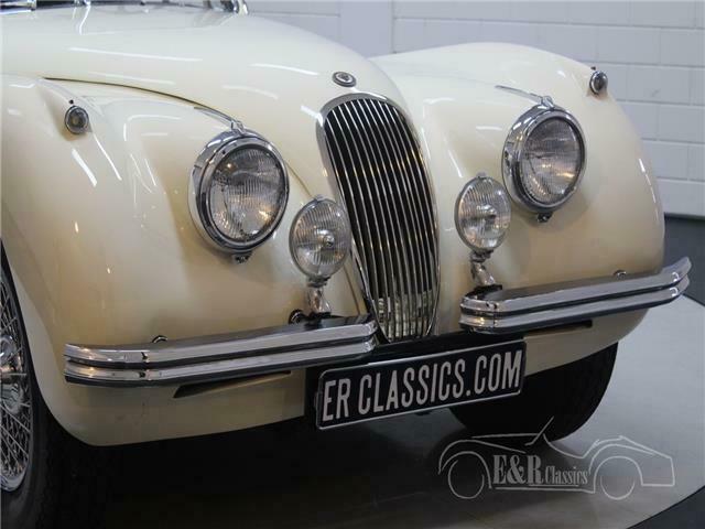 1954 jaguar xk120 restored 11167 miles white 3400 manual