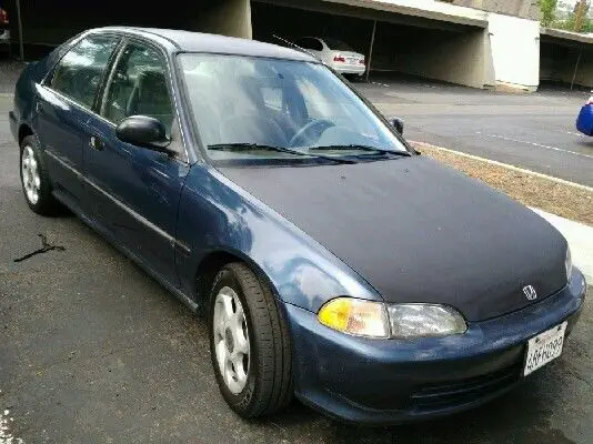 1993 honda civic lx 5 speed manual - clean title- pink slip- 190k miles
