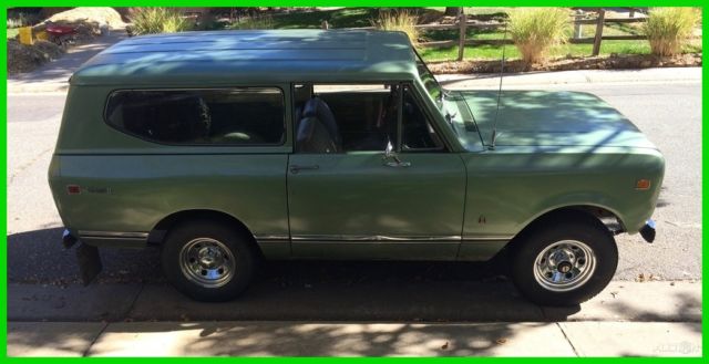 1971 international harvester scout ii, original, 6-cyl., auto trans, 4wd, suv