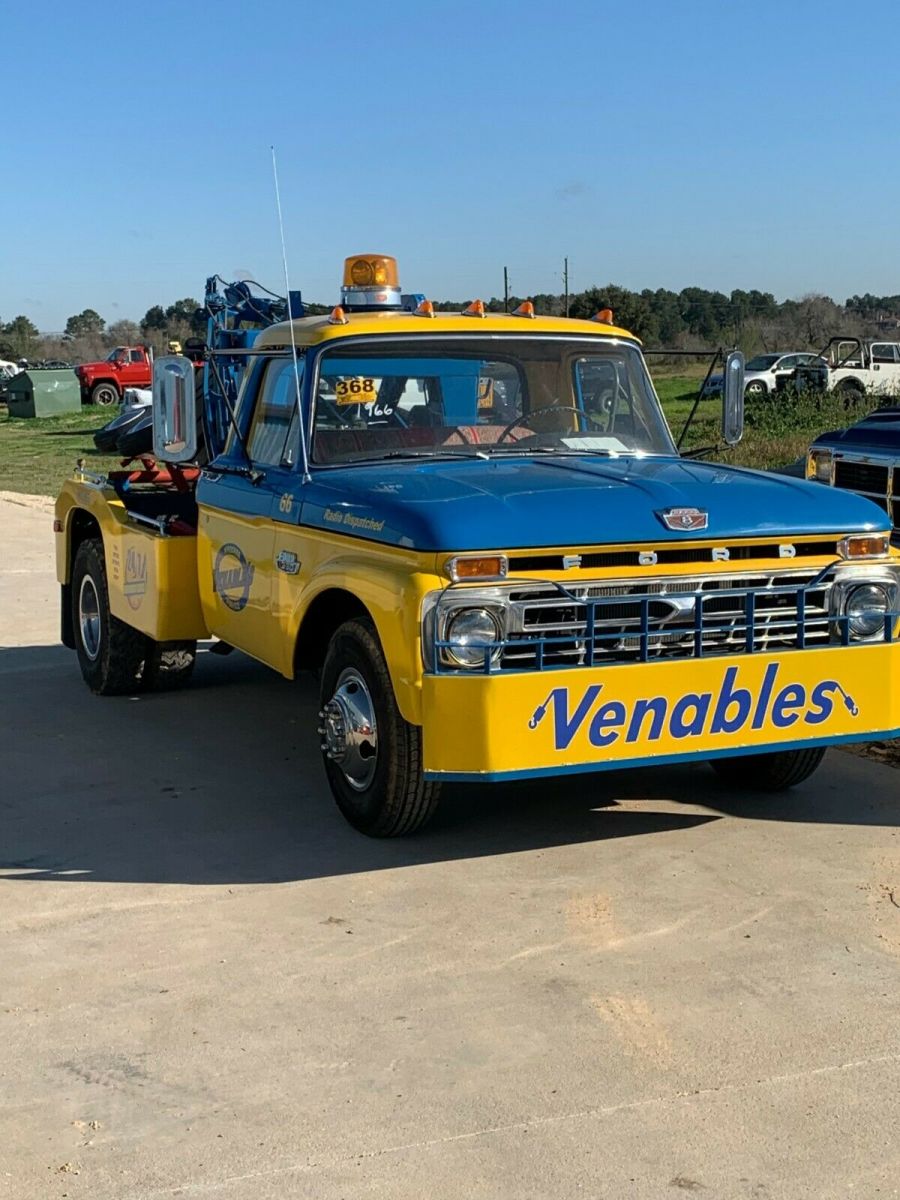 1966 ford f350 wrecker custom - restored - holmes 480, etc