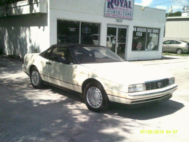 92 cadillac allante 2 tops 52k miles $5300 all original