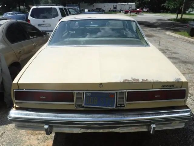 1977 caprice classic 2door