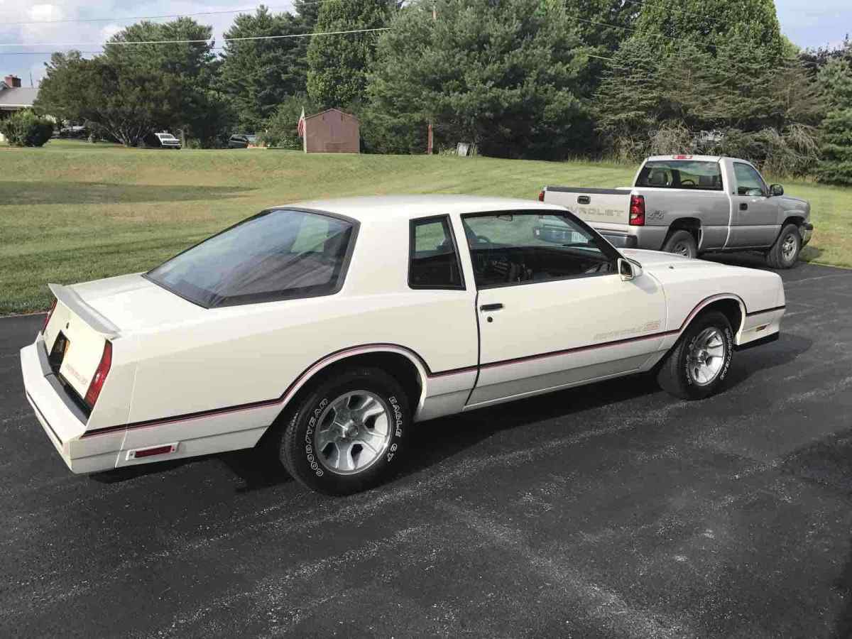1986 chevrolet monte carlo ss aerocoupe #75 of 200 built in 1986