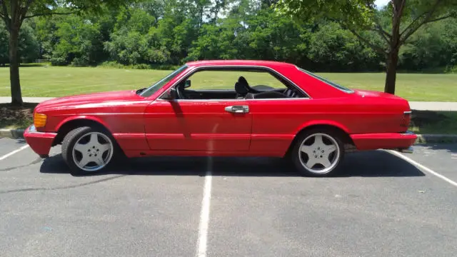 1986 mercedes benz 560sec (s-class, fuel injected coupe.)