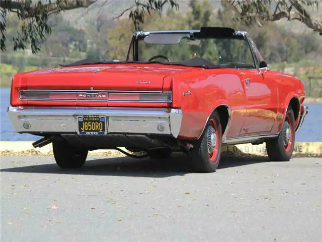 1964 pontiac gto tri-power auto convertible phs "true gto"