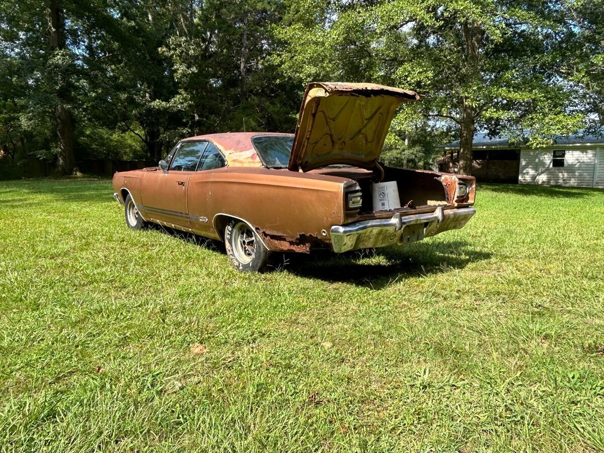 1968 plymouth gtx coupe brown rwd automatic