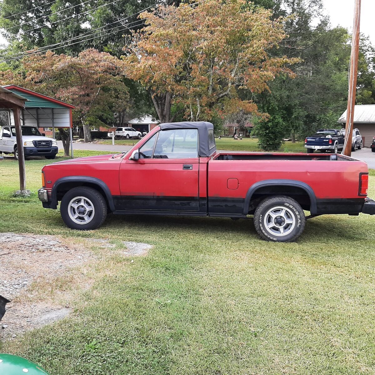 1989 dodge dakota sport convertible 2-door
