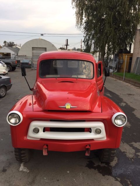 1957 international panel wagon s120 4x4 dually