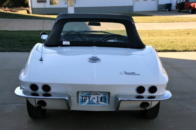 1964 corvette roadster #'s matching 300hp 4 speed
