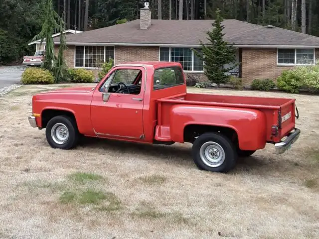 1981 chevrolet c10 short bed stepside
