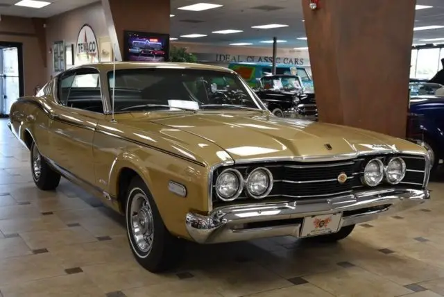 1968 mercury cyclone gt 0 grecian gold 390 c.i. v8 automatic