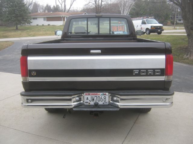 1993 ford f150 4x4 standard cab 8ft. bed (no reserve)