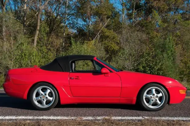 1994 porsche 968 cabriolet, 67,000 miles, 1-owner, 3.0, 6-spd, like new car