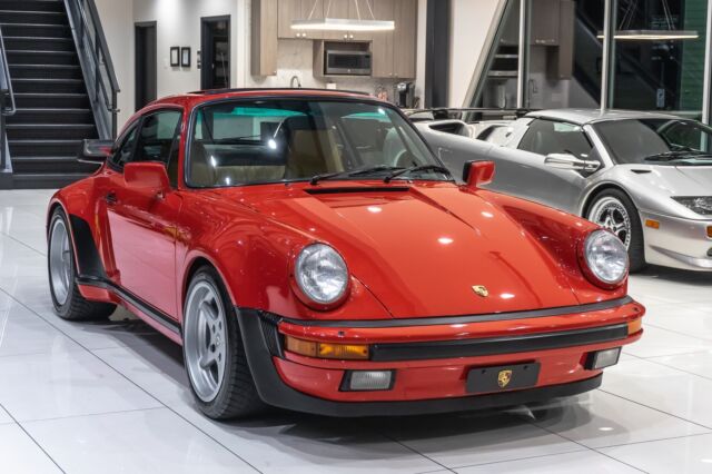 1987 porsche 930 turbo coupe 3.3l flat 6-cyl engine