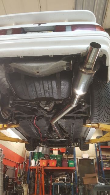 1991 mazda rx7 project car with a '93 motorswap. converted to single bw475 turbo