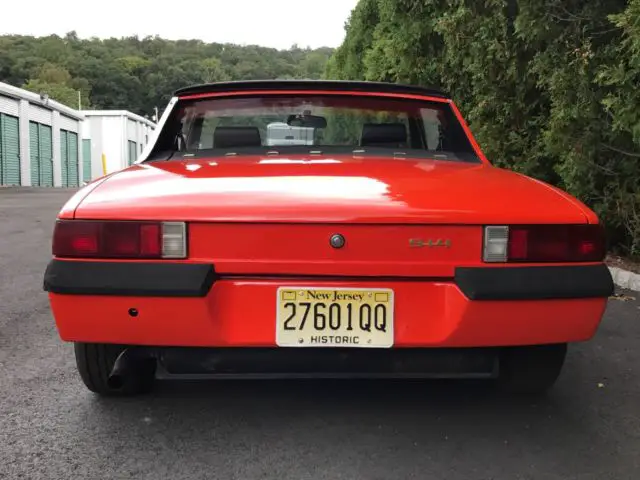 porsche 914 1971 1.7l, fresh orange paint, no visible rust, great driver