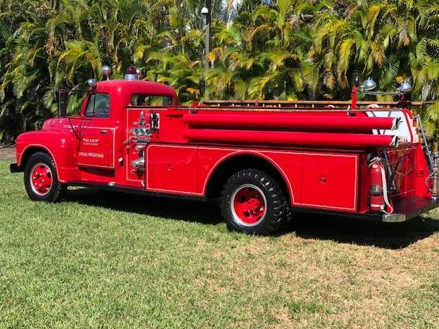 vintage fire truck