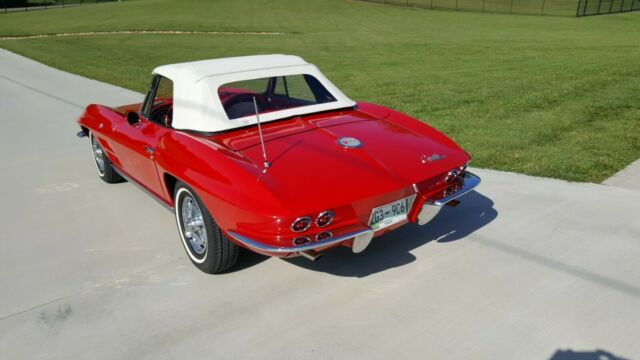 frame-off 1963 corvette matching #'s 340 hp