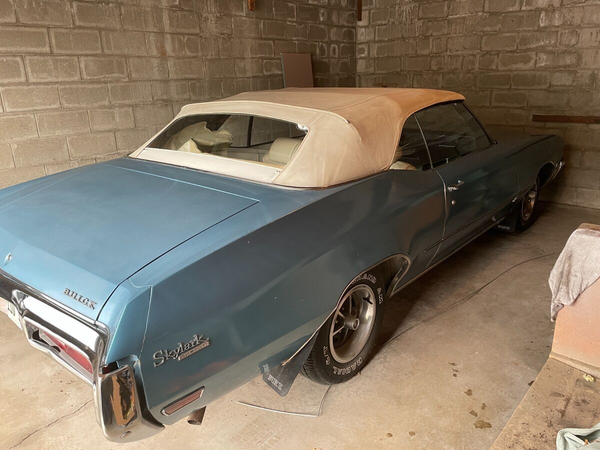 1971 buick skylark custom 2-door convertible, 77553 original miles