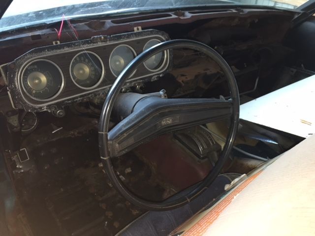 1970 mercury cougar roller project no reserve!!