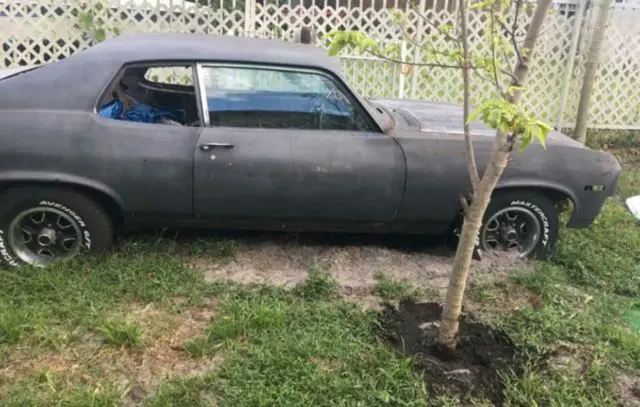 1973 chevrolet nova 2 doors coupe project started" special