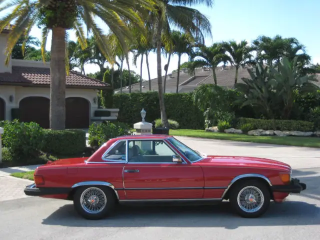 1986 mercedes 560sl-simply stunning throughout-runs 100%-no accidents-cold a/c !