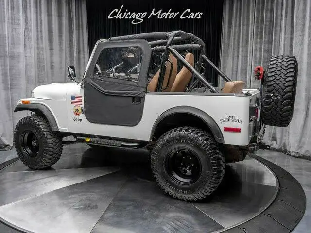 1979 jeep cj 4wd white