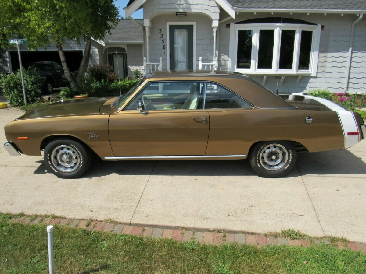 1973 dodge dart swinger mopar 2 door hardtop 318 v8 auto bucket seat no reserve