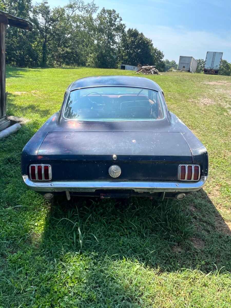 1965 ford mustang fastback a code auto complete red/red 2+2 storage for 30 years