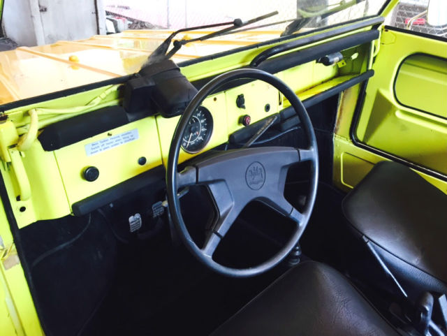 rare 1973 vw thing! runs excellent, low miles, super solid, new top, low reserve