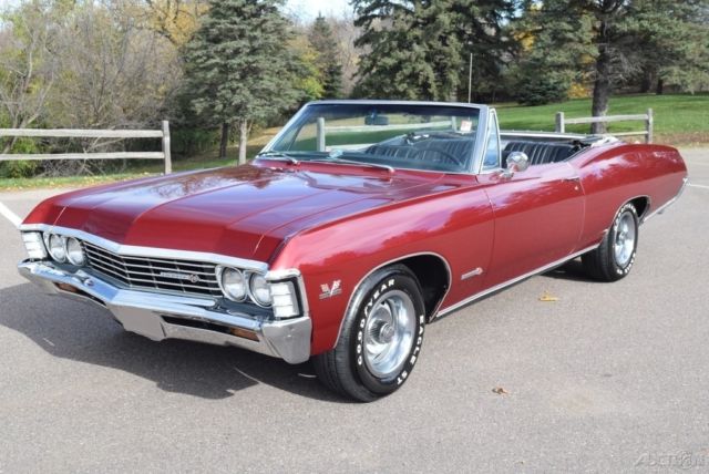 **real deal** very rare 1967 impala ss 396 big block ac, convertible trades ok