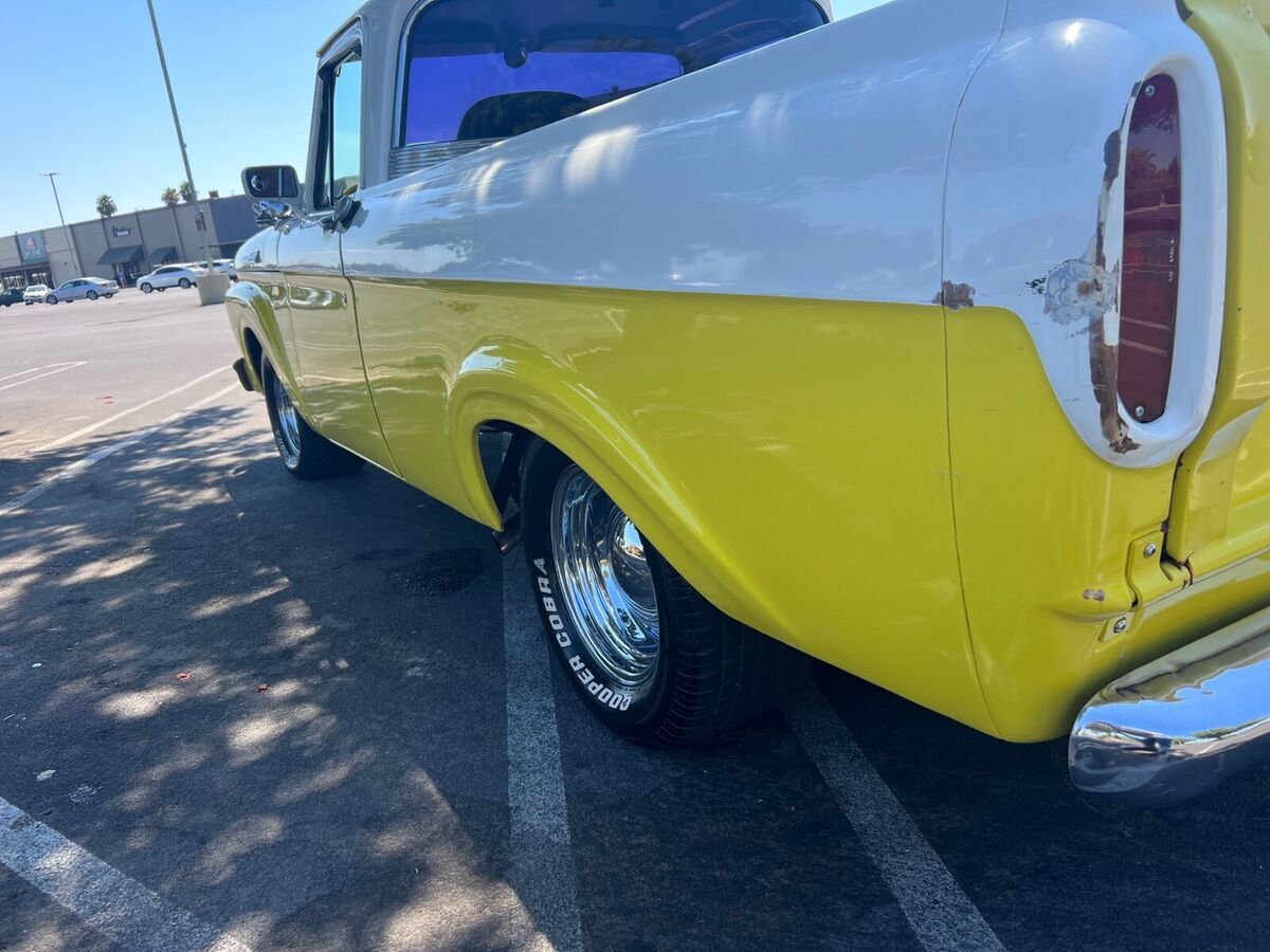 1961 ford f100 pickup white rwd manual f-100