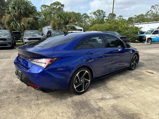 2021 hyundai elantra n line