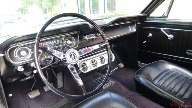 1964 1/2 ford mustang convertible black on black 260 v8 early 1965 , video