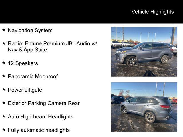 2019 toyota highlander limited platinum