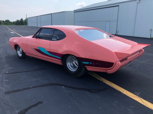 1968 oldsmobile cutlass 442, custom drag pro street, tubbed, 455ci, 500hp, obo