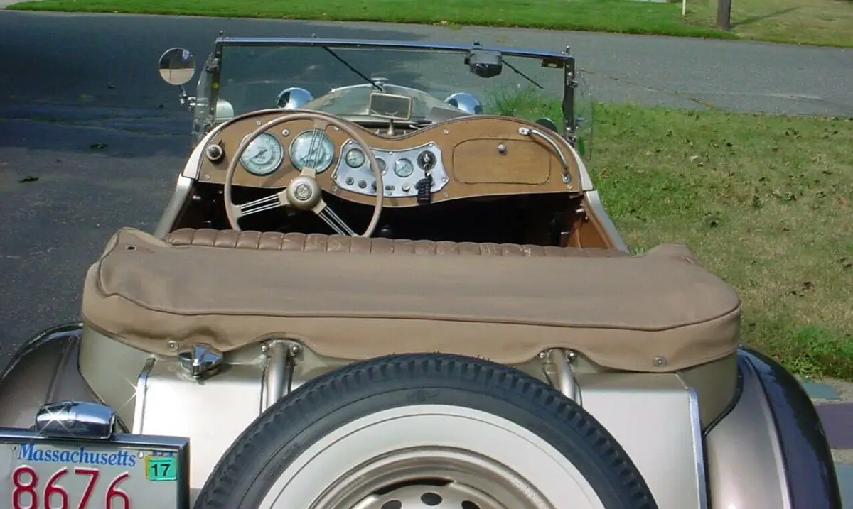 mgtd british sports car