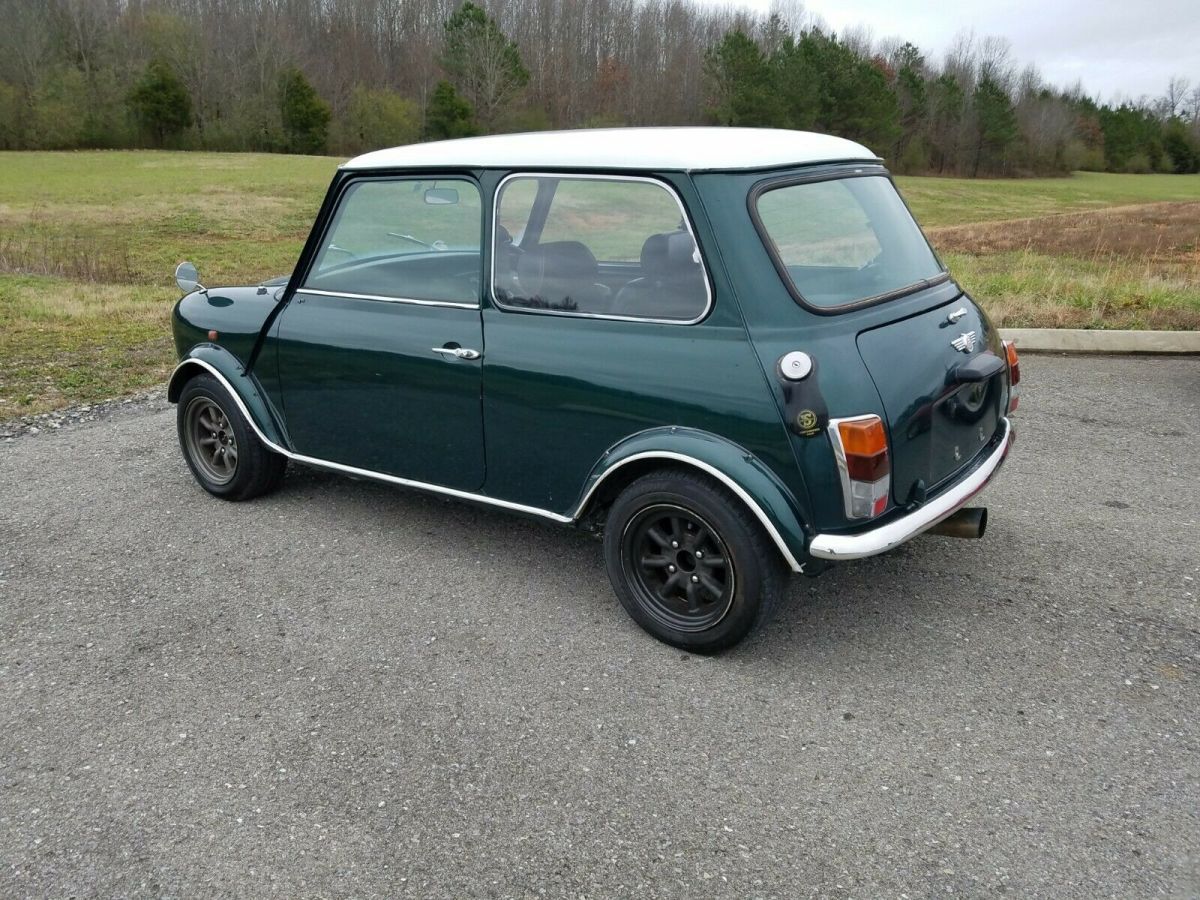 1994 mini cooper s model 16,727 miles green coupe 1300cc i4 4-speed manual
