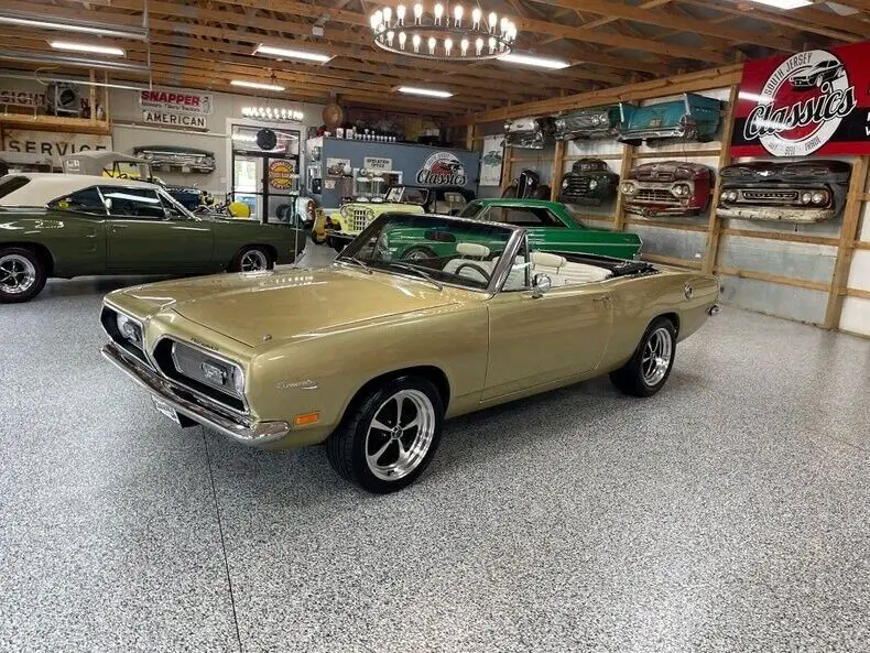 1969 plymouth barracuda convertible brown rwd automatic high