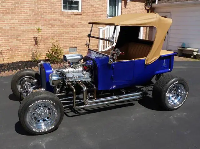 1923 model t bucket with top 2 doors blown 355 new paint and interior