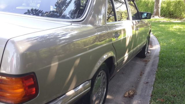 mercedes benz 350sdl 1991 w126 chassis