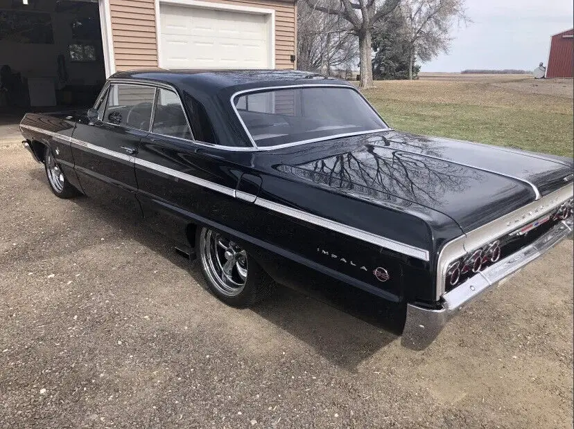 1964 chevrolet impala coupe leather interior vintage air 409 v8