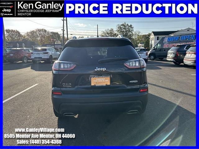 2021 jeep cherokee latitude lux