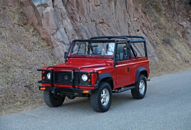 1994 land rover defender 90 nas: 27k orig. miles, 1 ca owner, entirely original