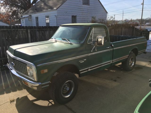 1972 chevy k10 4x4 350/th350 61,000 original miles