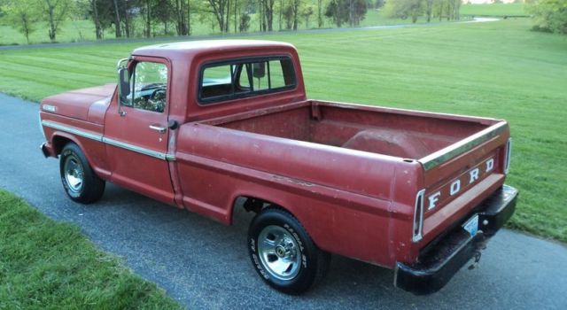 1967 ford f100 short wide bed - '67 swb - shop truck - 40 pics
