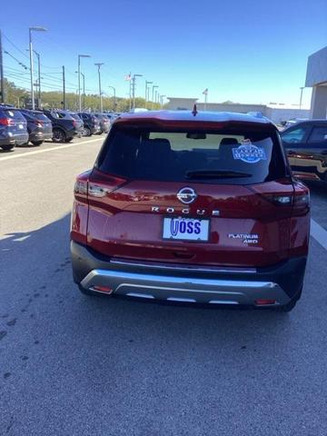 2021 nissan rogue platinum